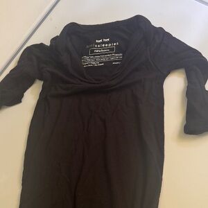 Little Sleepies Black Newborn Sleep Gown